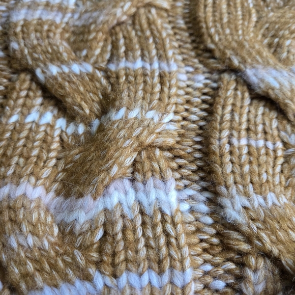 a.n.a Mock Neck Cable Knit Pullover Sweater - Picture 8 of 9